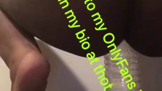 Fucking a bottle with wet pussy THIS WILL MAKE YOU HORNY