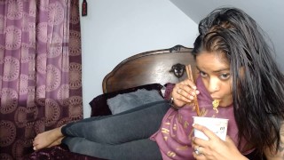 Sam Singh Slurping Noodles