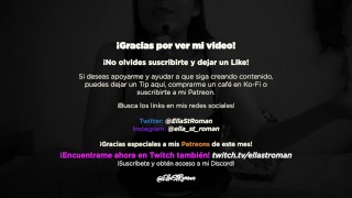 Masturbandome para la cámara