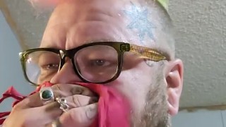 Sniffing panties