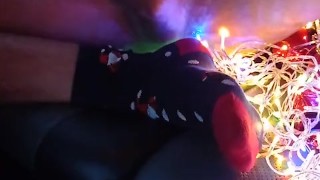 handsome man jerks off his dick in the car