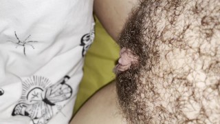 Wanking My Big Clit Like A Dick