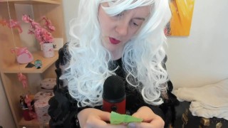 Adorable burps with professional yeti blue microphone - Burping fetish