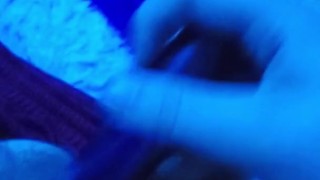 Playing with my vibrator and moaning to orgasm