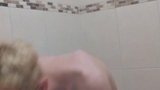 Very very skinny teen undresses in the bathroom and then shows off his skinny perfect body