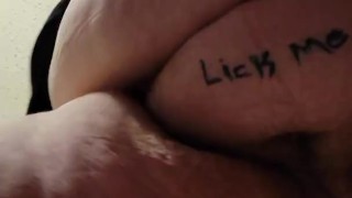 Milf uses me as a Urinal 