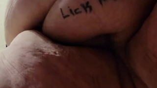 Milf uses me as a Urinal 