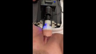 Fucking Machine Gives Me Creamy Pussy