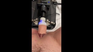 Fucking Machine Gives Me Creamy Pussy