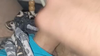 Playing with my cock