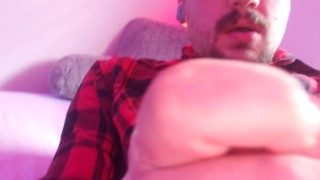 Quick Jerk Moaning with cumshot