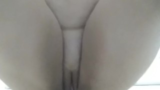 Cumming hard in the bathroom (with moaning)