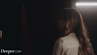 Deeper. Naughty Avery gets spanked & disciplined by stranger