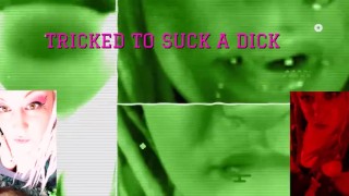 Tricks you to suck off her Shemale Friends Cock