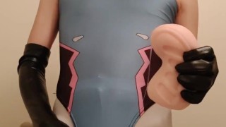 女装オナホオナニー Overwatch D.VAコス まずもと すん
