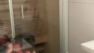 guy teaches virgin to suck cock, sex, cumshot