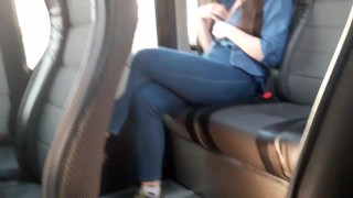 Risky mastrubation in the bus