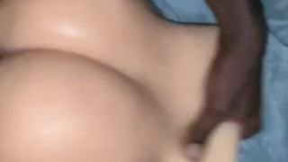Wet pussy phat ass Latina making bbc nut