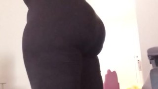 Thick Milf in Black