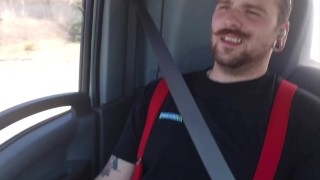 work cumshot in truck