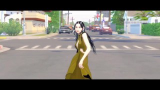 dancing in the street