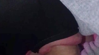 INSANE CUM ON TONGUE CUMSHOT / Self Suck Pleasure