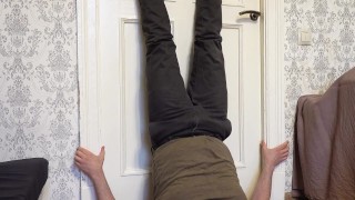 Upside down pee on my clothes