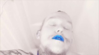 Queer AF Lipstick Fetish Trans Boy Solo