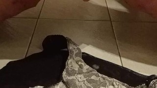 For kybiman4fun Chubby cum on bf panty