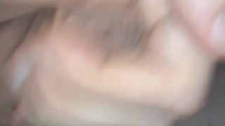 Cum after handjob 