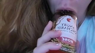 Wish this bottle was your cock 