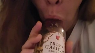 Wish this bottle was your cock 