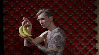 Nicky deeptroat fucking banana show