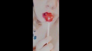 Eating my cherry 🍒 