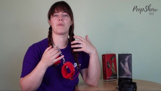 Toy Review - Ouch! Plush Leather Ankle Cuffs by Shots, Courtesy of Peepshow Toys!