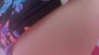 EAT YOUR PUSSY OUTSIDE WHILE YOU SUNBATH, LOUD SEXY MOANING 