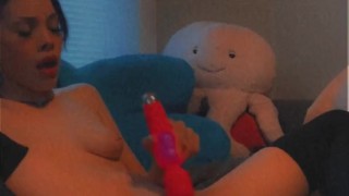 skinny brunette snapchat vibrator