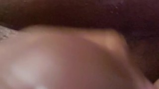 Jacking off at close range