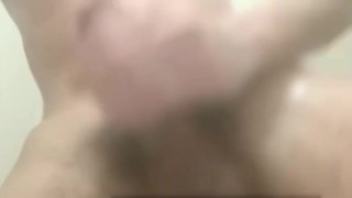 A Japanese college student masturbation