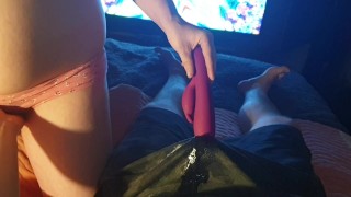 ⭐ Kinky Pee Couple Part 2 - Alice Makes Him Wet His Shorts