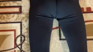 My ass in leggings 