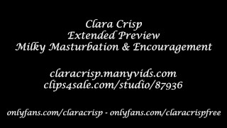 Extended Preview: Milky Masturbation & Encouragement (Chubby-BBW Lactating Creamy Pussy Dirty Talk)