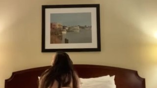 Watch me strip and finger my wet pussy 