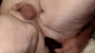 Me jacking with dildo