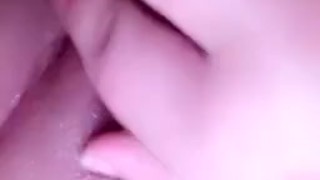Mommy got horny in the shower 