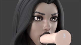 Cartoon blowjob