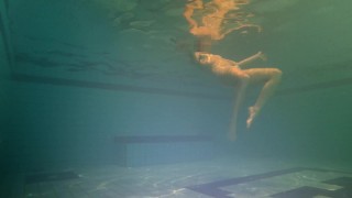 Swimming in clothes underwater