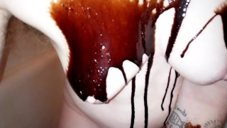 Solo WAM Human Sundae Chocolate Syrup Splosh FTM Trans