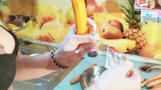 masturbation with carrot