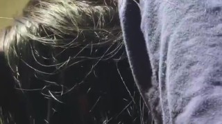 Sexy Latina Teen SUCKS & FUCKS Boyfriend in ROOFTOP